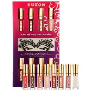 NIB BUXOM Full-On Fantasy Mini Lip Plumping Set